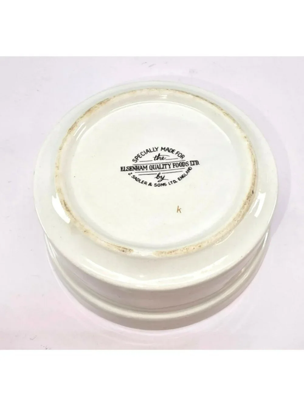Vintage Sadler Bowl Ramiken Pear Fruit Elsenham Quality Foods England VL5099